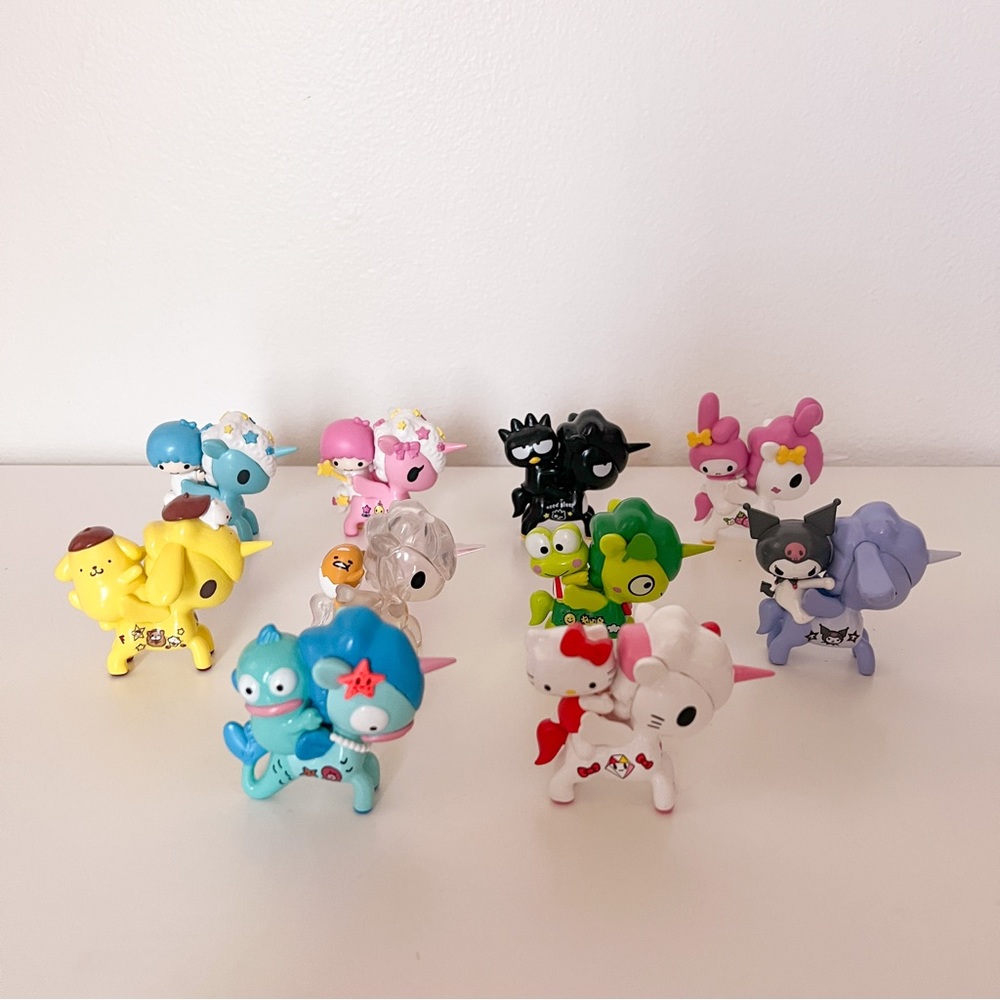 Tokidoki x Hello Kitty & Friends Unicorno set